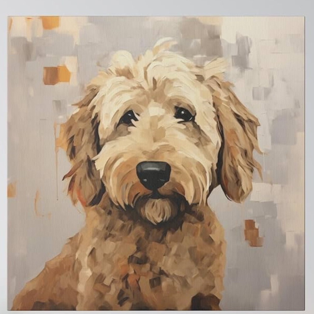Puppy Jigsaw Puzzles 500 Pieces Goldendoodle Dog 500 Piece Puzzle